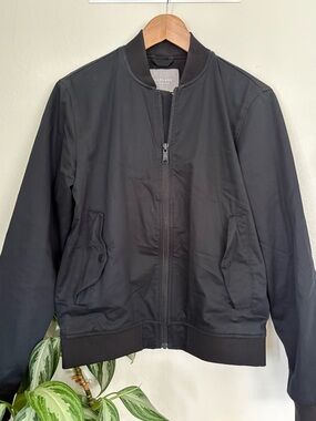 Everlane Men’s XS Black Bomber Jacket
